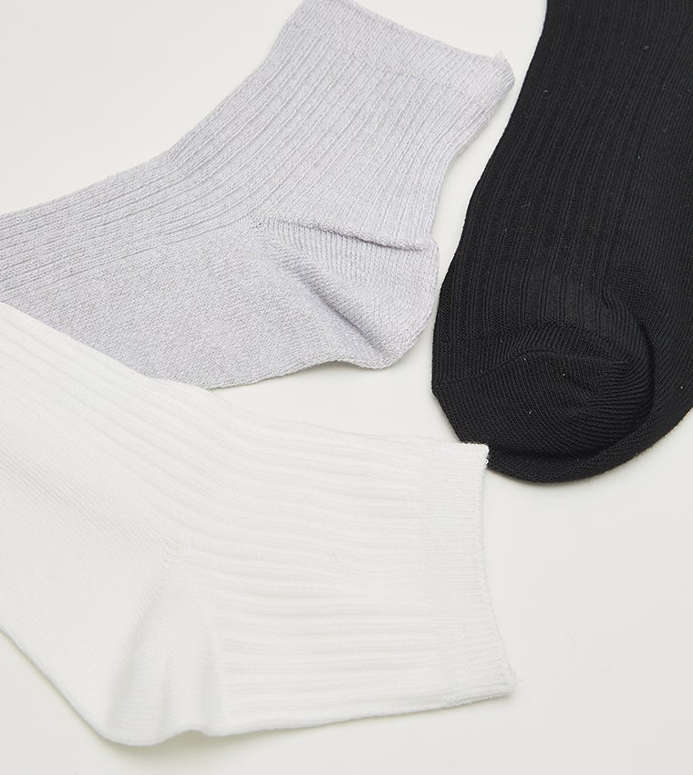 ALDO DRILIVETH Pack of 3 Crew Socks - Image 3
